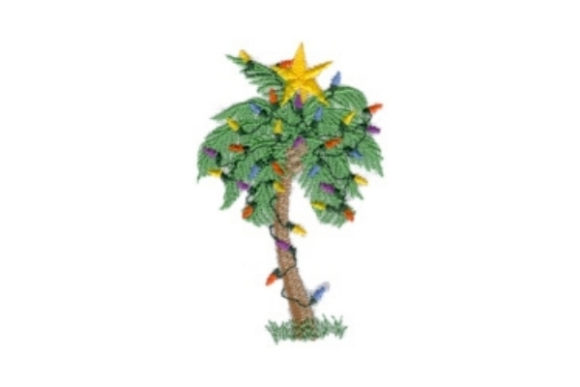 Christmas Palm with Star
