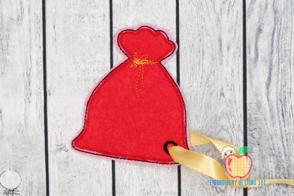 Santa’s Gift Bag Embroidery